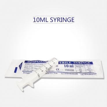 電子タバコ用　滅菌ラテックス　フリー シリンジ10ML