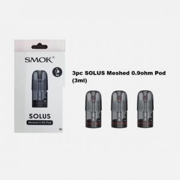 Smok Solus Meshed 0.9ohm Pod(3個/セット)