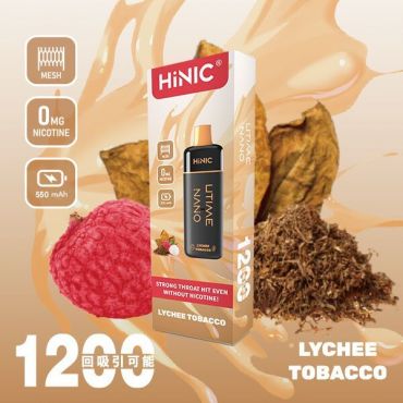 HiNIC Utime Nano ライチタバコ Lychee Tobacco